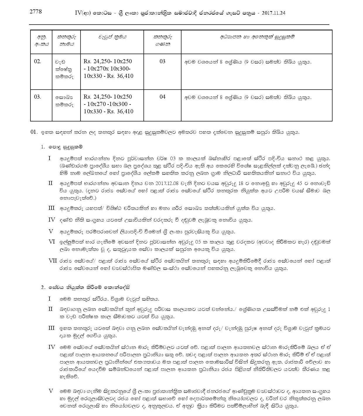 Driver, Work Field Labourer, Sanitary Labourer - Bandaragama Pradeshiya Sabha